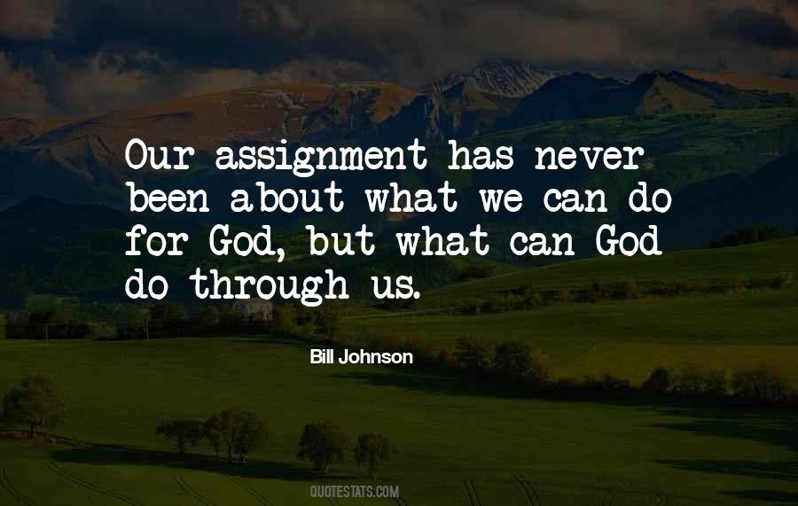 Quotes About Assignments #1002084