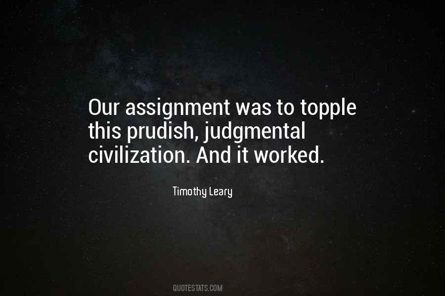 Quotes About Assignments #1328178