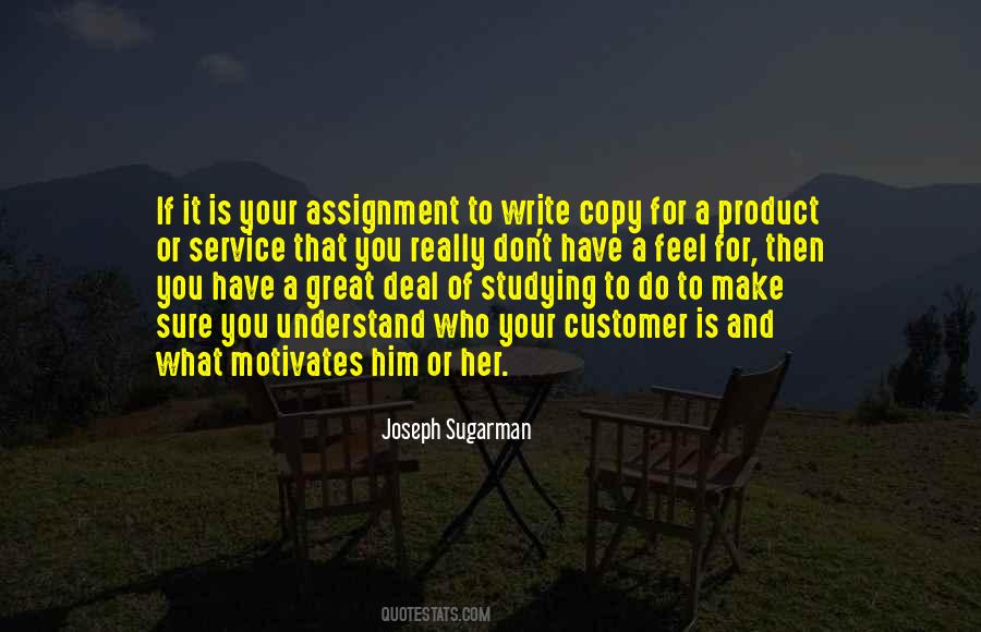 Quotes About Assignments #1845563