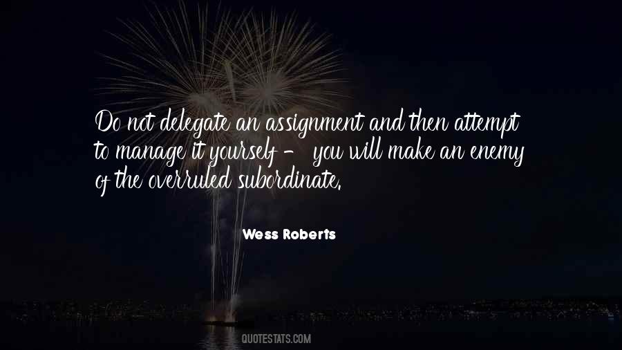 Quotes About Assignments #252512