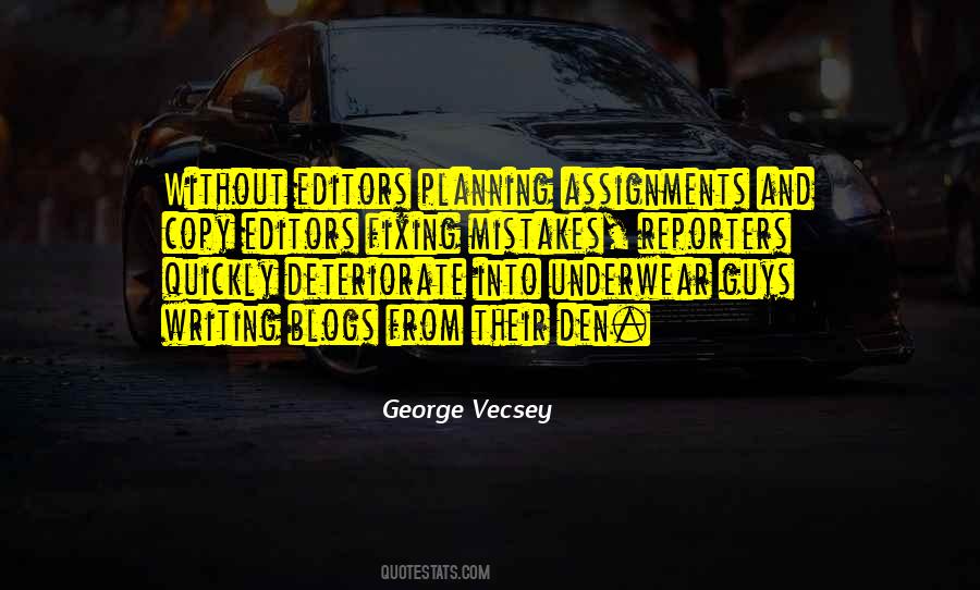 Quotes About Assignments #48981