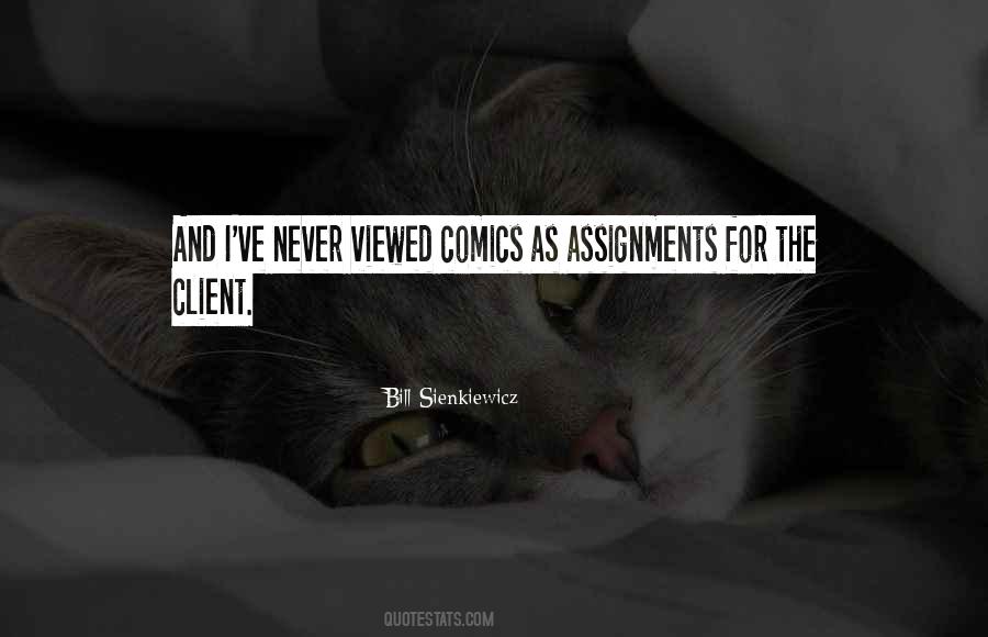 Quotes About Assignments #562184