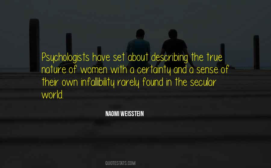 About The Nature Of Women Quotes #1785004