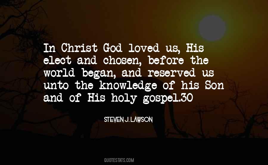 Knowledge Of The Holy Quotes #1329487