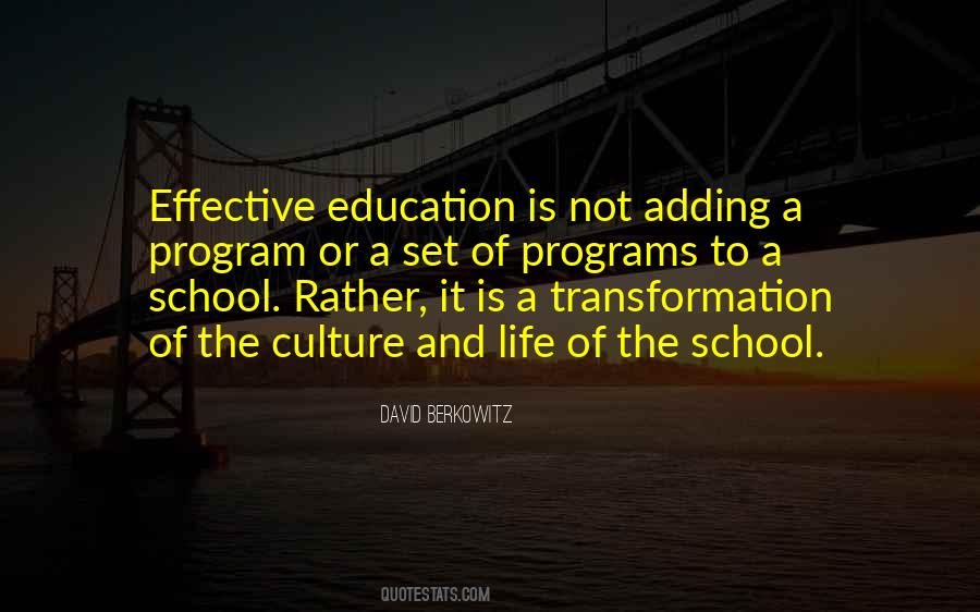 Quotes About School Culture #1440920