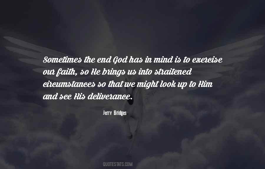 Deliverance From The Mind Quotes #1757723