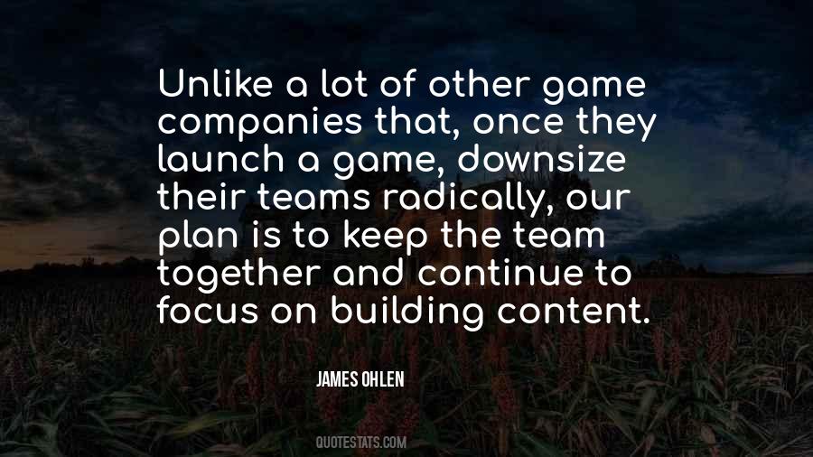 Quotes About Team Building #153464