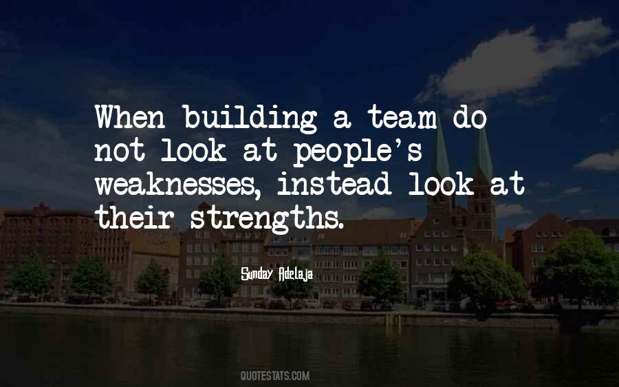 Quotes About Team Building #1744412