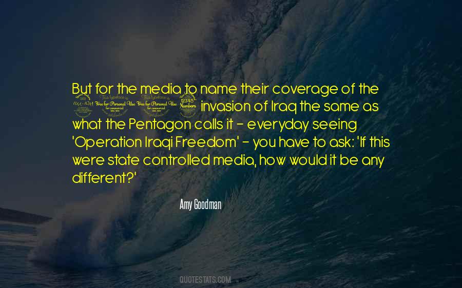 Quotes About Operation Iraqi Freedom #651480