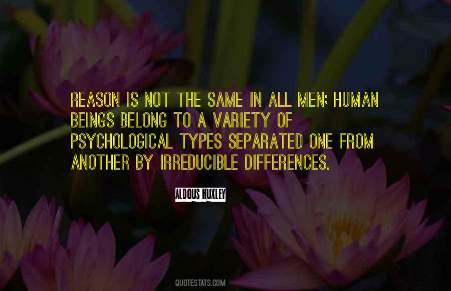 Human Differences Quotes #1443515