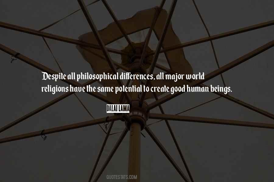 Human Differences Quotes #305560