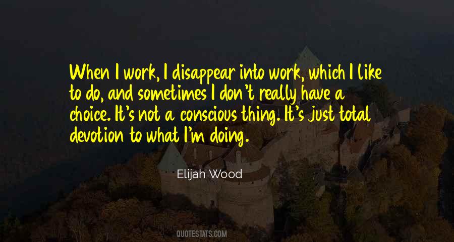 Quotes About Devotion To Work #501022