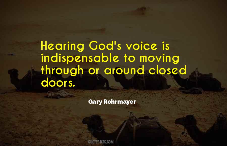 Quotes About Hearing Your Voice #244345