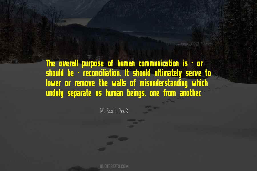 Quotes About Communication And Misunderstanding #461365
