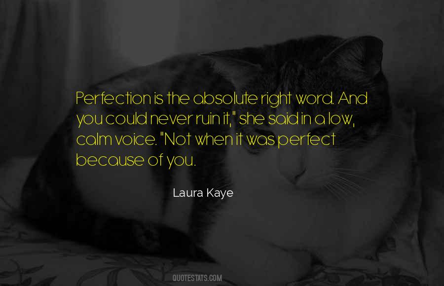 Perfection Is The Quotes #1367208