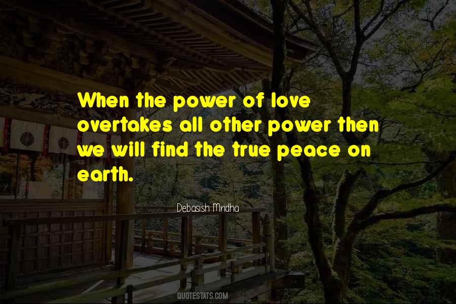 Quotes About Love Peace #15110