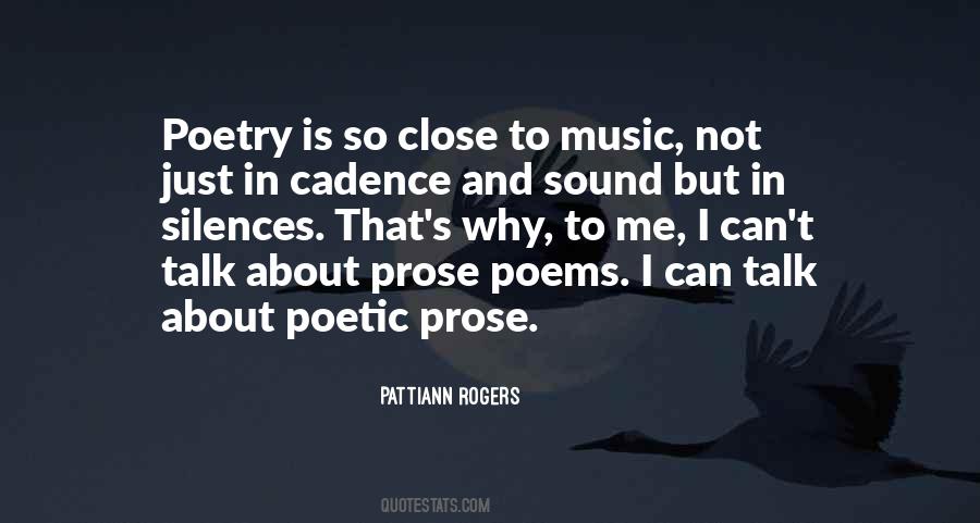 Poetic Prose Quotes #565104