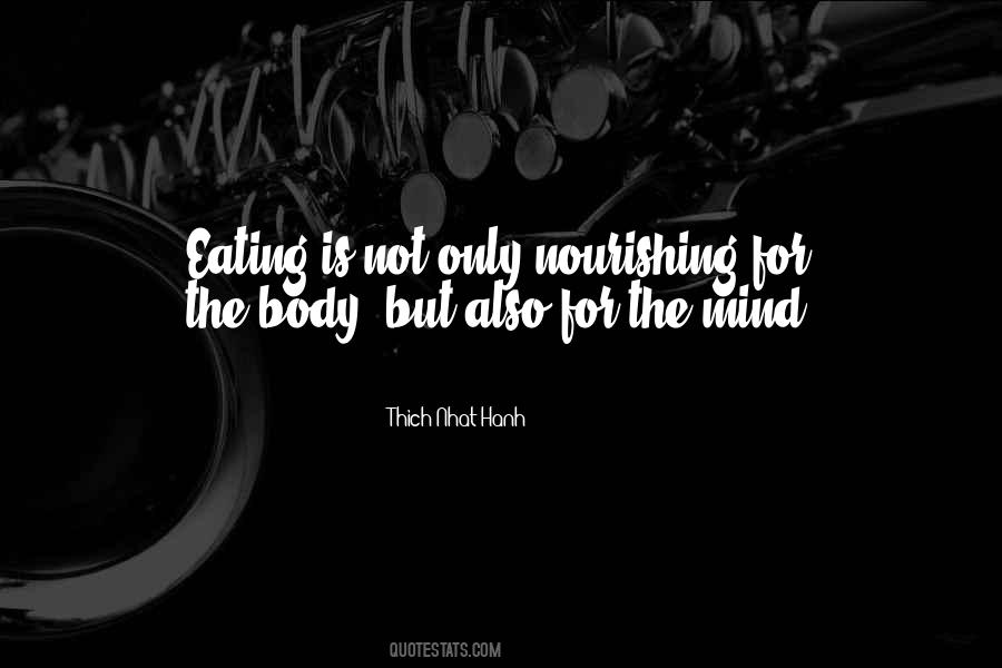 Quotes About Nourishing Your Body #632385