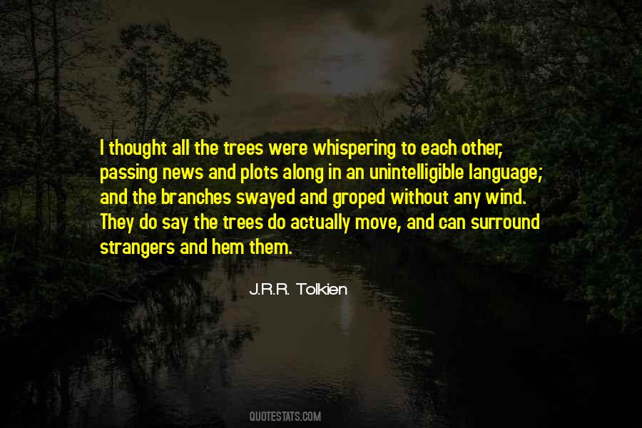 Quotes About Wind And Trees #1020880