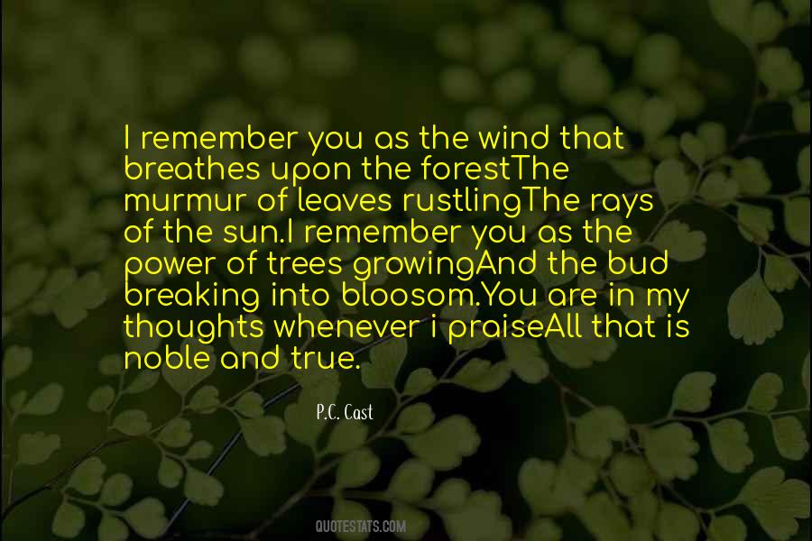 Quotes About Wind And Trees #1120760