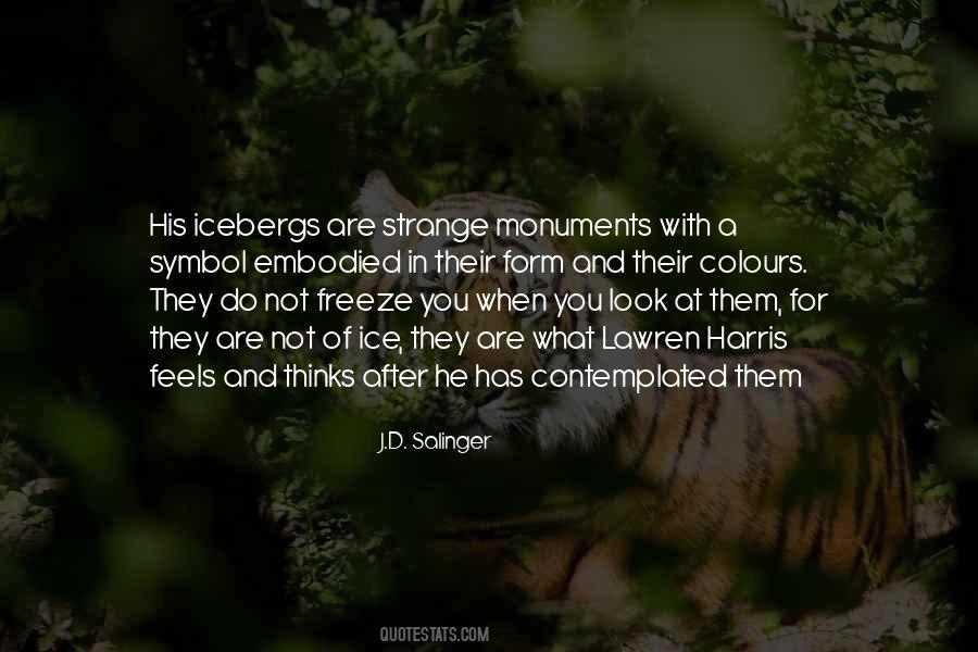 Quotes About Icebergs #1638155