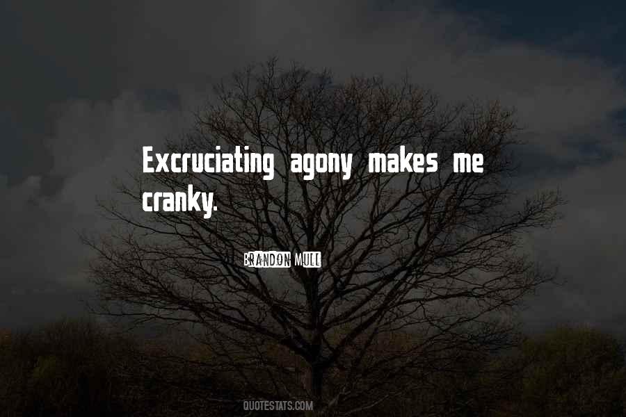 Quotes About Excruciating Pain #1155098