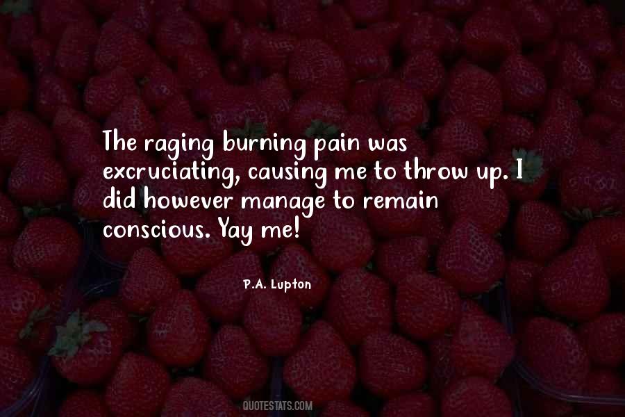 Quotes About Excruciating Pain #1734386