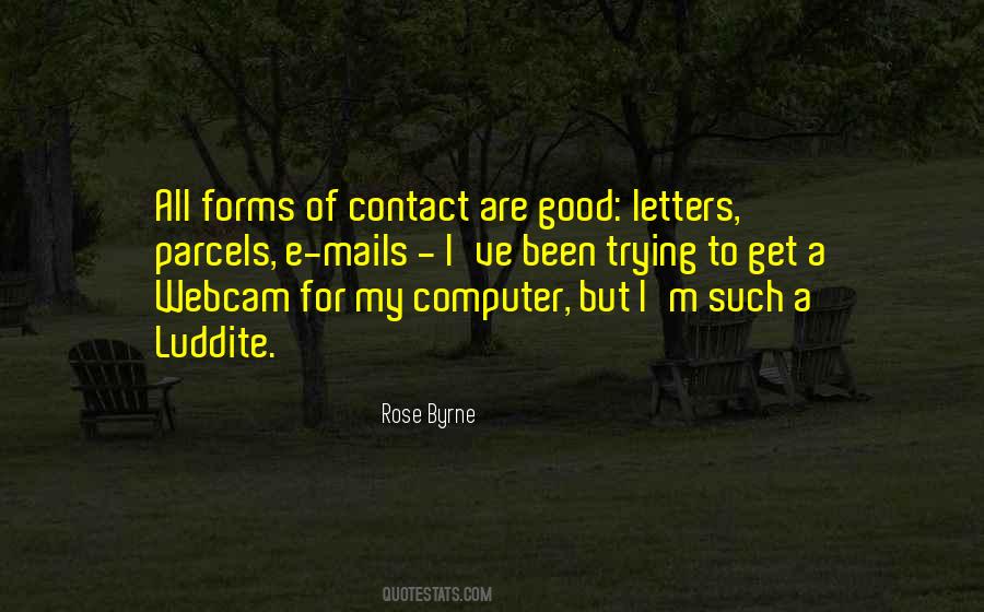 Quotes About Contact #1702403