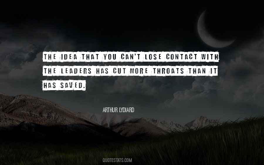 Quotes About Contact #1716488