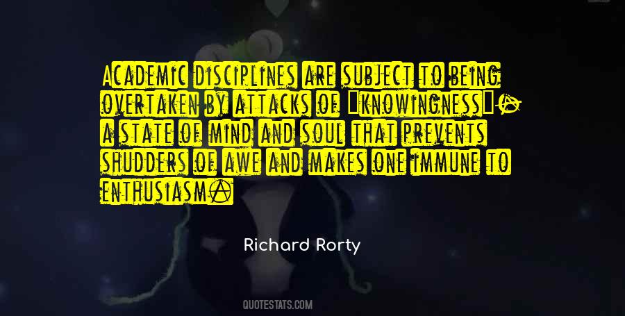 Quotes About Disciplines #1646826