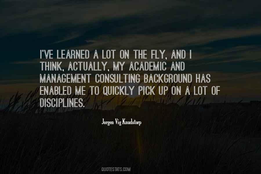 Quotes About Disciplines #1717303