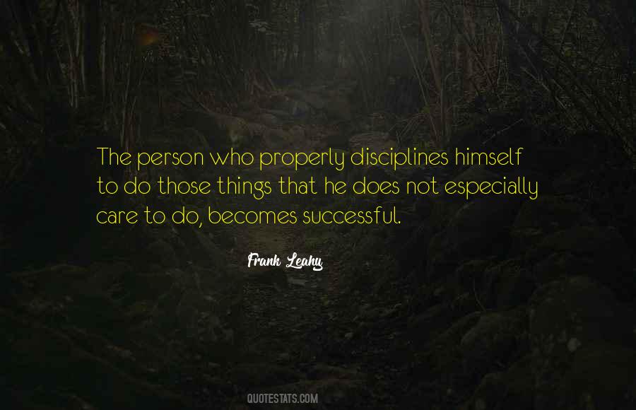 Quotes About Disciplines #1824462
