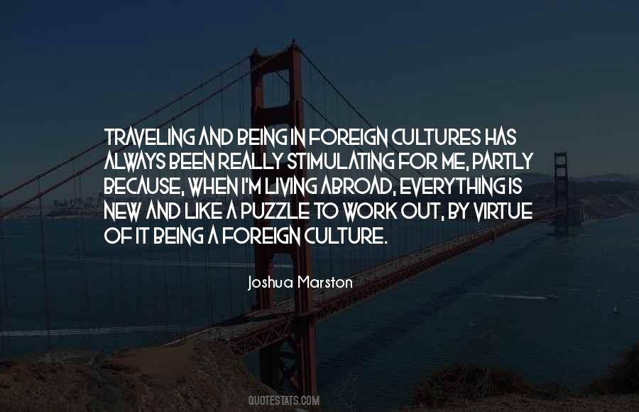 Work Abroad Quotes #1238394