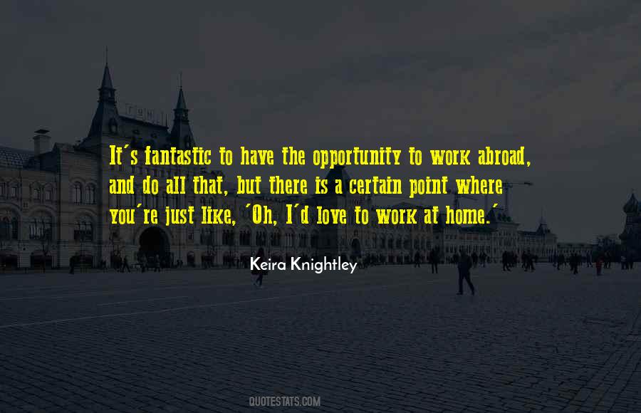 Work Abroad Quotes #1877279