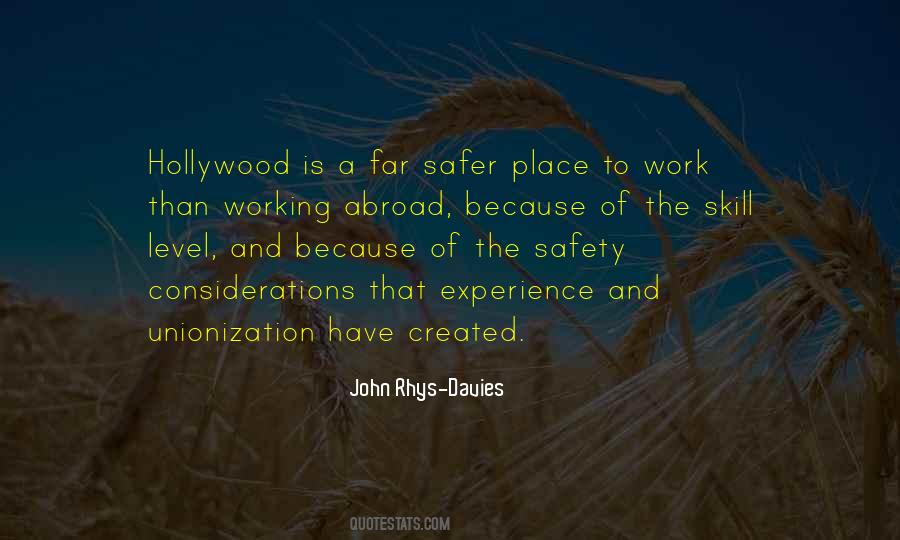 Work Abroad Quotes #319303