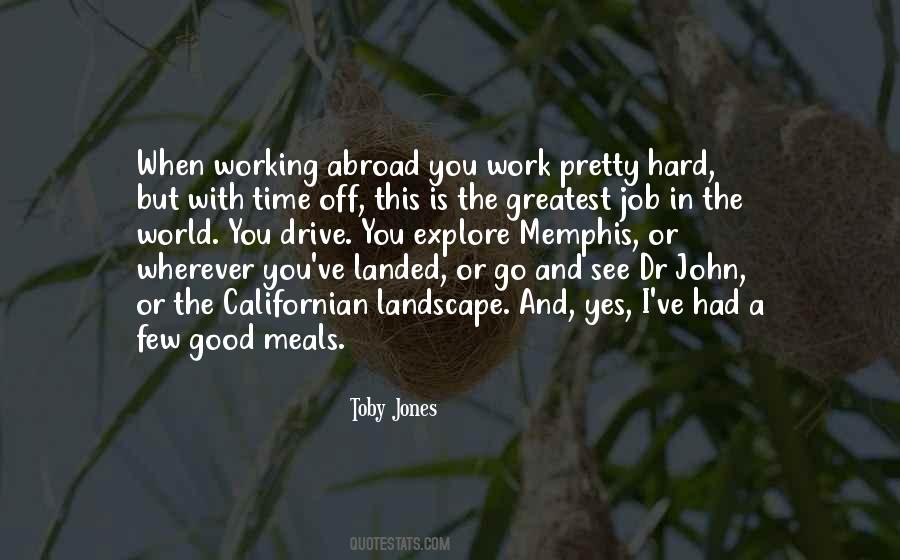 Work Abroad Quotes #986260
