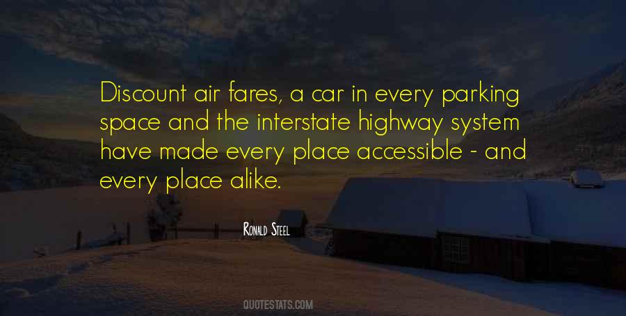 Quotes About The Interstate Highway System #1538051