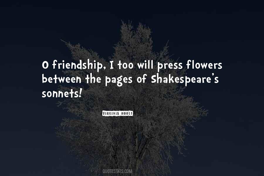 Quotes About Flowers And Friendship #335958