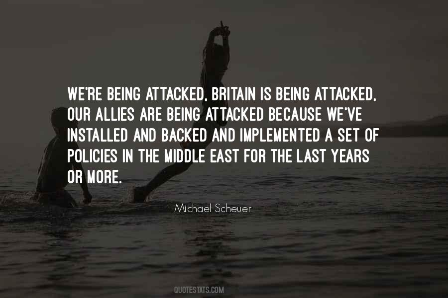 Quotes About Being Attacked #440070
