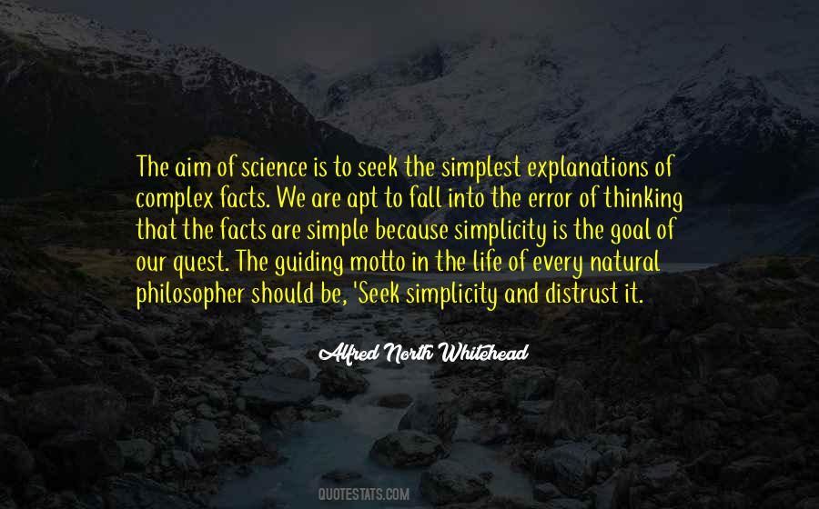 Quotes About Simple Explanations #1878916