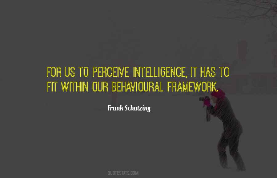 Quotes About Framework #1360178