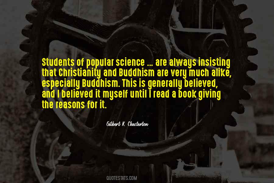 Science Buddhism Quotes #654500