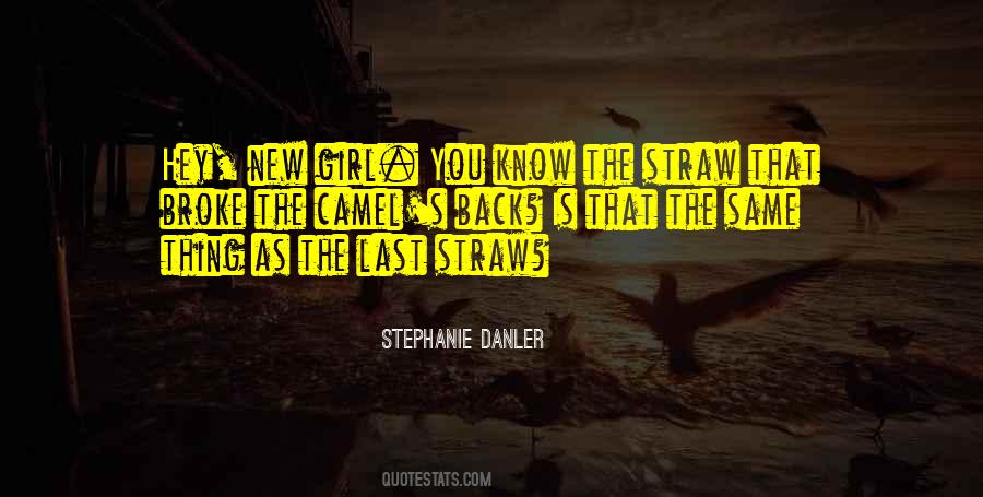 Quotes About The Straw That Broke The Camel's Back #1743601