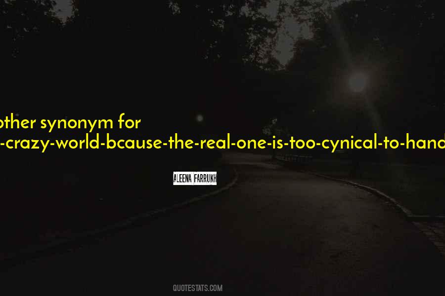 Quotes About Crazy World #1474440