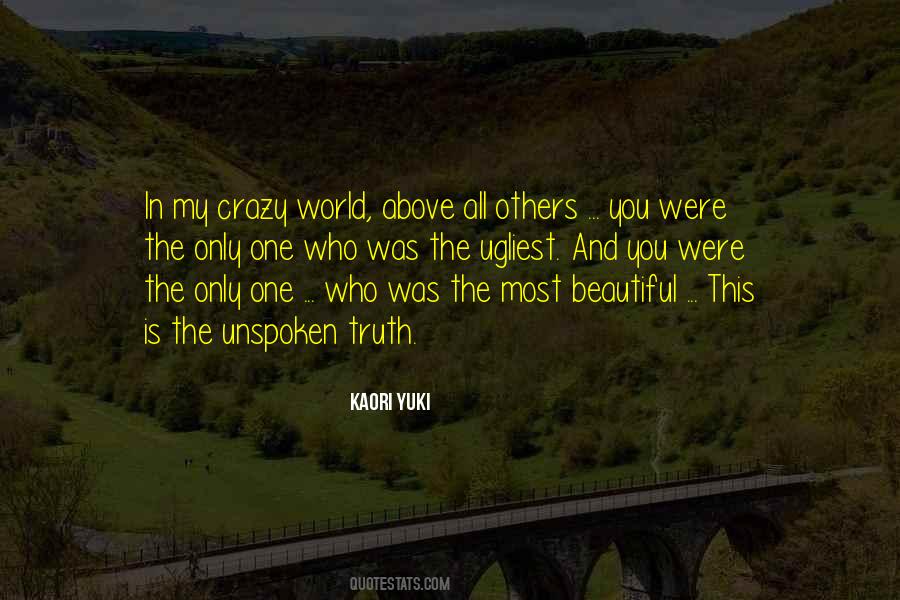 Quotes About Crazy World #1688284
