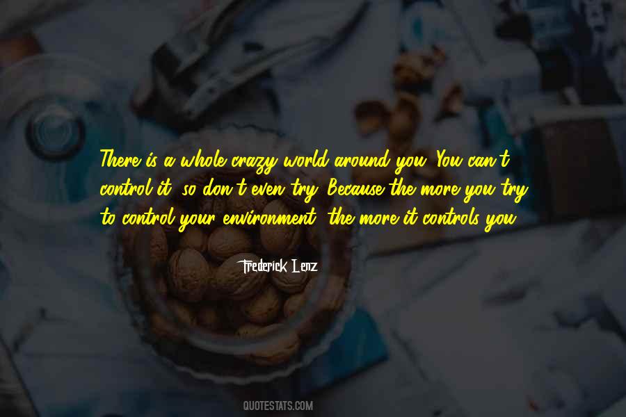 Quotes About Crazy World #620118