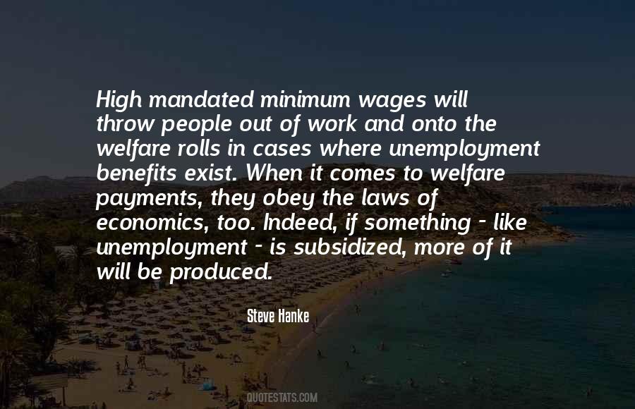 Quotes About Unemployment Benefits #440700