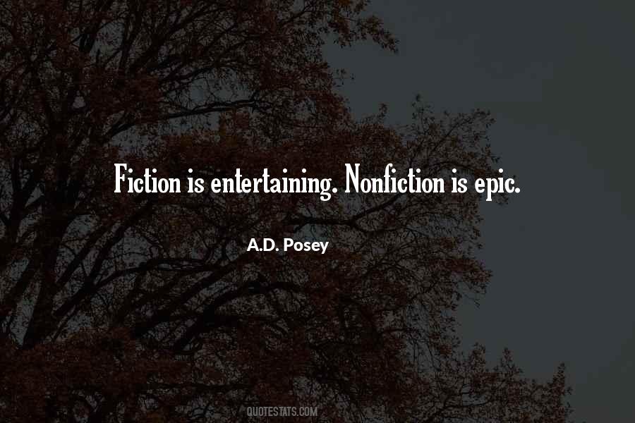 Quotes About Nonfiction Writing #286877