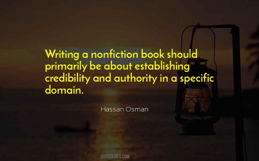 Quotes About Nonfiction Writing #555728
