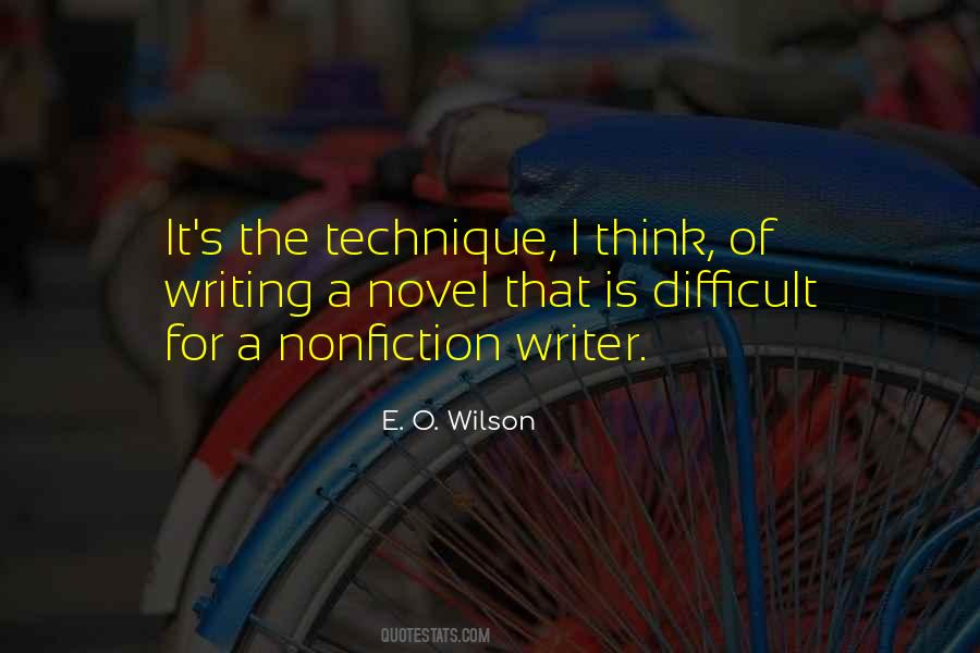 Quotes About Nonfiction Writing #813714